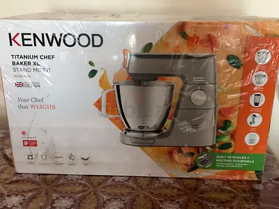 Dubai - Al-Muraqqabat / New / Kenwood Titanium Chef Baker XL Silver KVL85.344SI