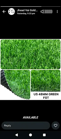 Artificial Grass Turf 48mm - Green (Outdoor/Indoor Use)
