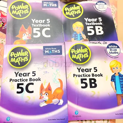 Power Maths Year 5 Textbook Practice Books 5B and 5C (Set)
