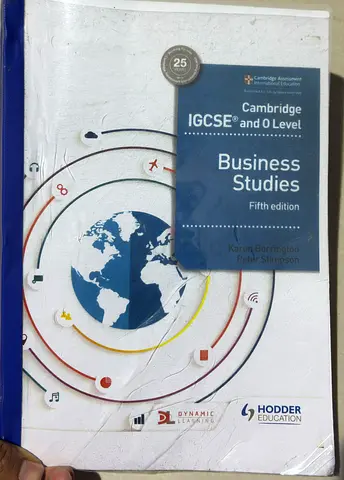 Cambridge IGCSE O Level Business Studies (5th ed.) - Hodder Education