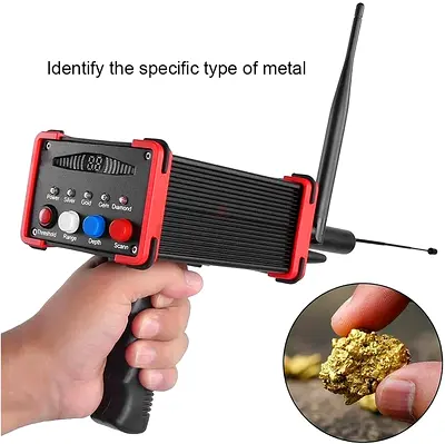 Professional Metal Detector for Adults Gold Silver Copper Diamonds Detection Searching
