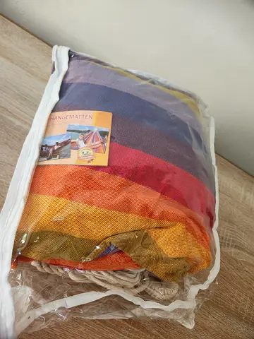 Colorful Striped Hanging Chair - New in Bag