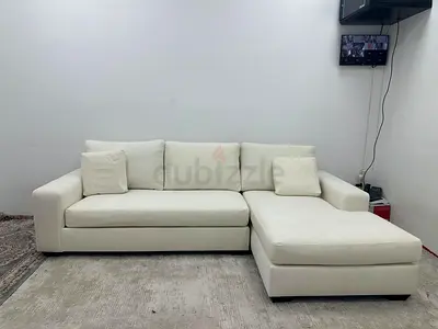 Excellent condition pottery barn lshape sofa