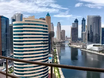 FITTED OFFICE WITH PARTITION/ PRIME LOCATION/CANAL VIEW