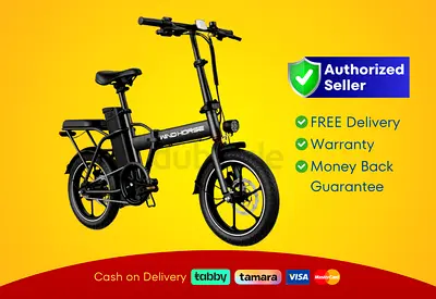 Wind Horse Electric Scooter 350W 30KM Range 35KM Speed, W2 A - Black  | Brand New | 06 Month Warrant