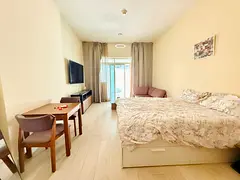 Fully Furnished// Huge Size Studio Just 48k Rent 6 Cheques