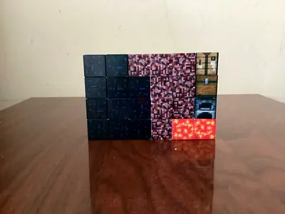 Minecraft magnetic block toys