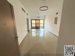 Two bedrooms and a living room, first occupancy in Al Jurf 3, excellent size