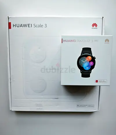 Huawei Watch GT 3 and Huawei Scale 3