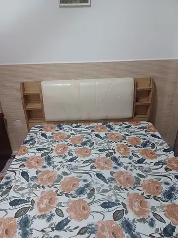 Queen size bed  storage frame with mattress - good condition for sale!