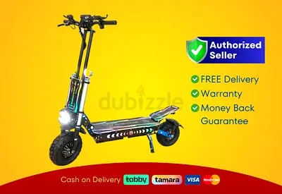 Wind Horse Electric Scooter 3000W120KM Range 85KM Speed, H3 | Brand New | 06 Month Warranty | FREE