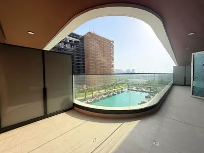 Luxurious 2BR Residence with Resort-Style Pool View