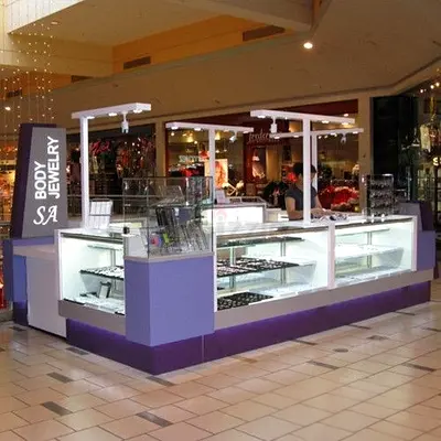 Luxury jewellery kiosk