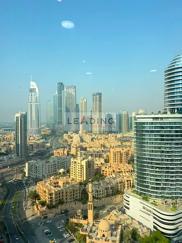 Fully Fitted Office | Glass Partitions | High Floor | Stunning Burj View