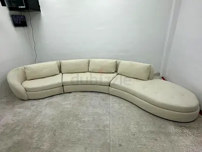 Perfect condition cratebarrel corner sofa