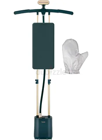 Panasonic Garment Steamer, 2400W, Expandable Hanger for Wide Length Clothes, 30sec Start, 50g/min