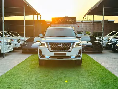 نيسان باترول LE Titanium موديل 2023 | محرك 5.6L V8 | فل أوبشن | مواصفات خليجية