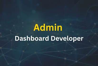 Admin Dashboard Developer