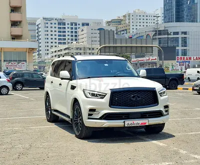 AED 2887/month | 2023 Infiniti QX80 8S Black Edition | GCC Specs | Ref#495529