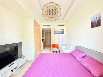 Pool view •• Fully furnished luxurious & lavish studio •• brand new •• huge size •• chiller free ••