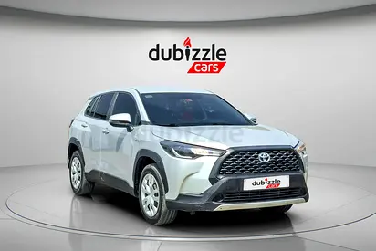 AED 882/month | 2021 Toyota Corolla Cross | GCC Specs | Ref#493062