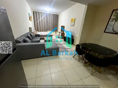 Fully Furnished Studio for Monthly Rent in Ajman One Towers