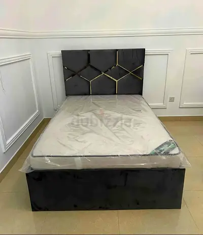 Single Bed with Padded Headboard and Storage Base - Dark Grey