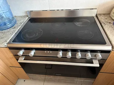 Siemens Stainless Steel Electric Ceramic Hob and Oven - Good Working Condition