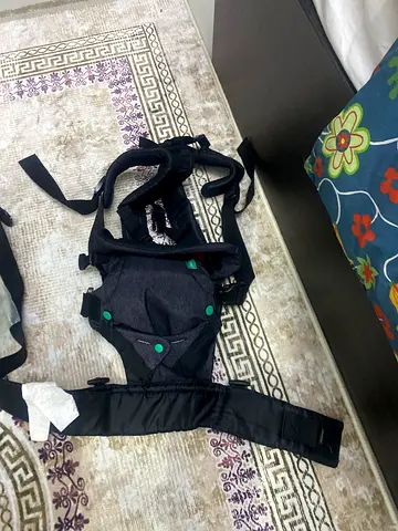 Comfortable Baby Carrier in Grey and Black