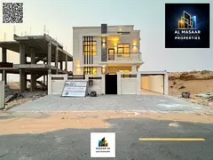 Villa with two street frontages (front and back) next to Al-Hello Police Station and Azha Compound.