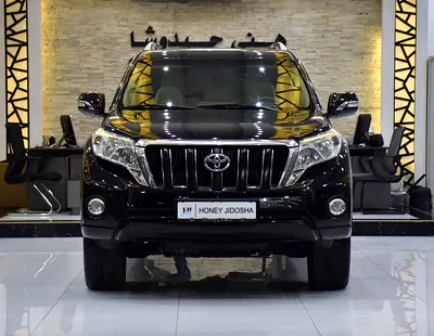 EXCELLENT DEAL for our Toyota Prado GXR ( 2017 Model ) in Black Color GCC Specs
