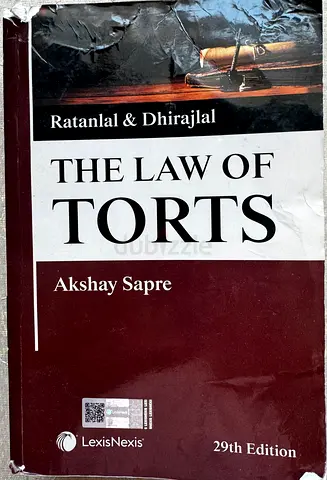 Law of Torts - Ratanlal and Dhirajlal