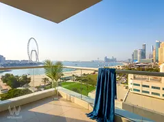 Steps from the Beach | Sea &amp; Ain Dubai View | Fully Furnished