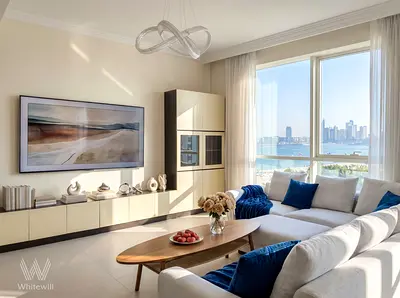 Steps from the Beach | Sea & Ain Dubai View | Fully Furnished