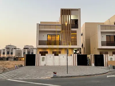 | فيلا الزاهية الفاخرة طابقين وروف  شامل رسوم التسجيل والتمليك والمكيفات المركزية  تملك حر