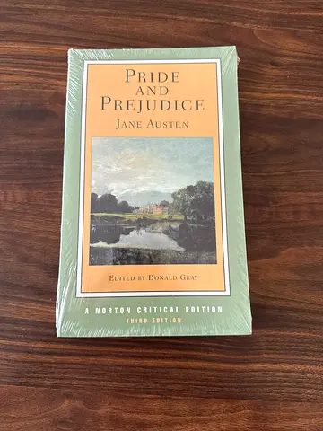 Pride and Prejudice by Jane Austen (Norton Critical Edition)