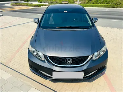 Honda Civic EX 2013 | GCC Specs | Rear Camera parking Sensors with new tyres