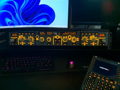 Complete Airbus Flight Simulator Setup