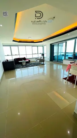 High Floor & Panoramic Sea View! Huge 2BR Apartment for Cash Sale in Corniche Tower ✨