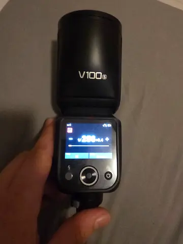 Godox V100S On-camera Flash (used onec)