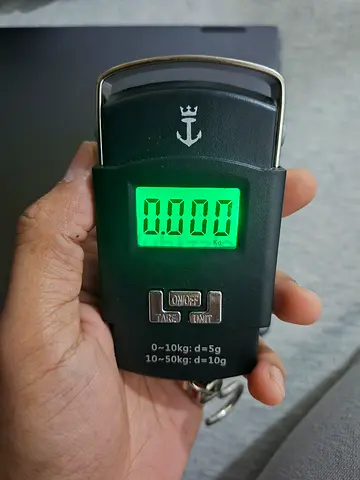 Portable Digital Luggage Scale with Backlit Display (Digital Hanging Scale)