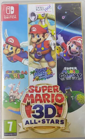 Switch super mario 3d all star