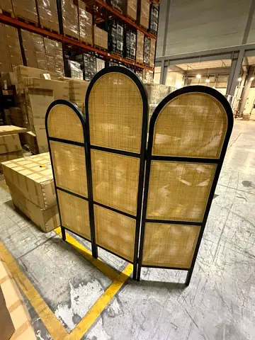 KOMA Japandi Rattan Partition Room Divider