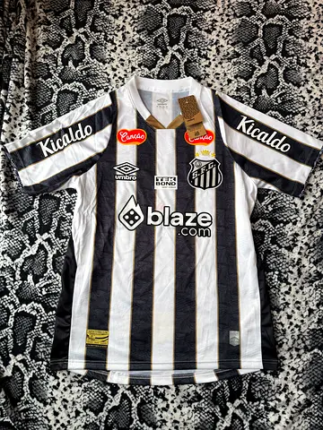 Santos 2024/25 away football jersey