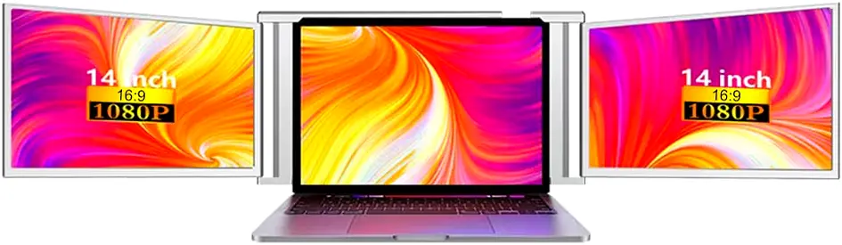 Classifieds: Portable Dual Side Monitors | 14-inch 1080p Attachments ...