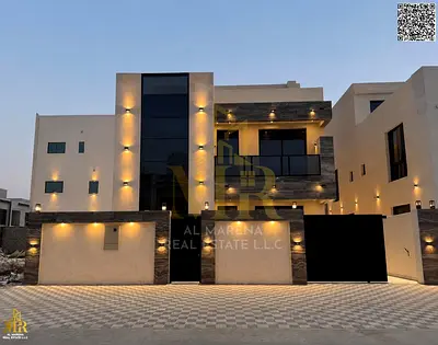 Villa in Al Helio 2 Behind Mosque | Two Floors & Rooftop | 5 Master Bedrooms | Central AC | Prime L