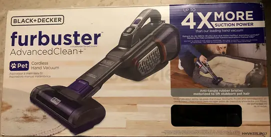 Black  Decker Furbuster Handheld Vacuum for Pets,