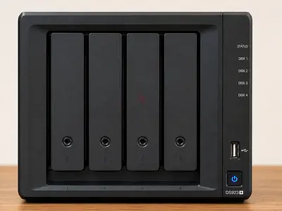 Synology DS923+ NAS – 72TB Enterprise HDD – 2TB NVMe – 16GB RAM