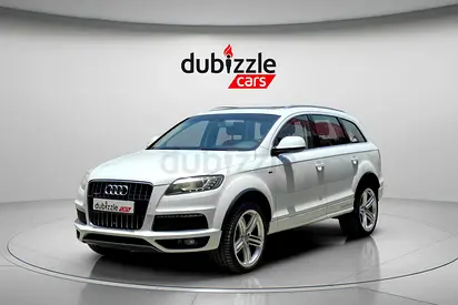 AED 1988/month | 2015 Audi Q7  | GCC Specs | Ref#489421