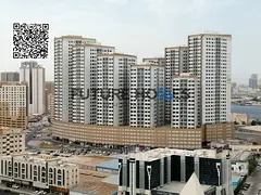 Studio Apartment with Parking for Rent in Ajman Pearl Tower | 365 Sq. Ft. | Family-Friendly